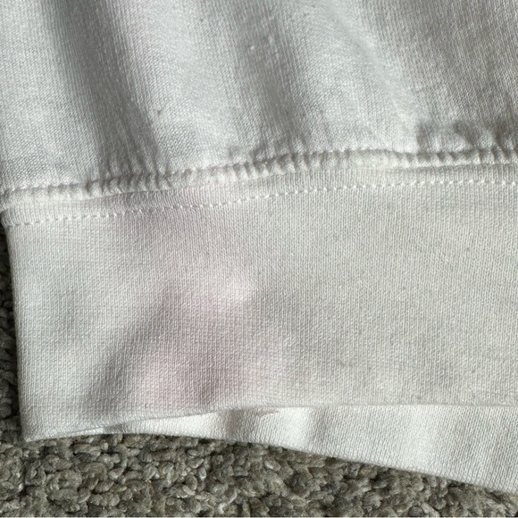 Free People x Tricia Fix Hibiscus Crew Sweatshirt Large hot pink floral Hawaiian - Picture 9 of 9